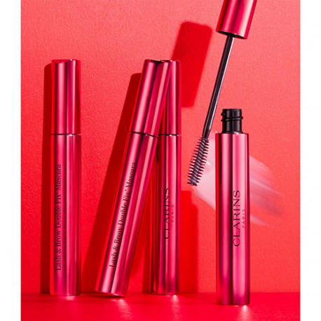 CLARINS-Lash & Brow Double Fix' Mascara - Waterproof CLARINS-Lash & Brow Double Fix' Mascara - Waterproof